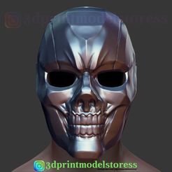 Black_Mask_Cosplay_Helmet_01.jpg Télécharger fichier Black Mask Harley Quinn Movie Cosplay Helmet • Modèle pour imprimante 3D, 3DPrintModelStoreSS