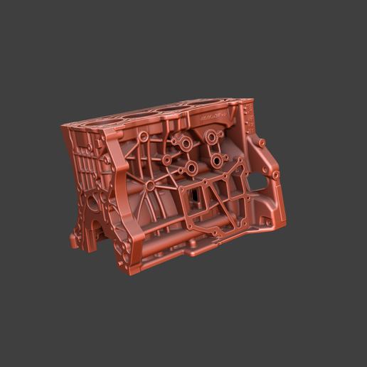 VW/Audi 1.5 TSI EA211 Evo2 Engine Block 3D Scan