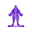 Werewolf_Berserker_Base v2.obj Werewolf Berserker 3D print model