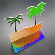 Palmen-2.png Play figure board "Palm trees