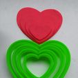 vd6.jpeg Cookie cutters Cookie cutter hearts Cookie cutter San Valentin Happy Valentine's day