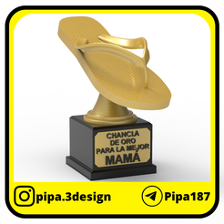 Premio-chancla-1.png MOTHER'S DAY TROPHY - MOTHER'S DAY TROPHY - CHANCLA - SLIPPERS