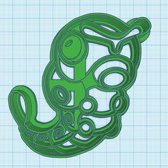010-Caterpie.png STL-Datei Pokemon: Caterpie Ausstechform・Modell zum Herunterladen und 3D-Drucken