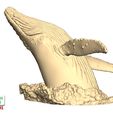 Humpback-Whale-Head-off-the-Water-7.jpg Humpback Whale Head off the Water 3D printable model