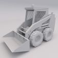 Mini Excavator 1.jpg Мини-экскаватор PRINTABLE транспортное средство 3D цифровой STL файл