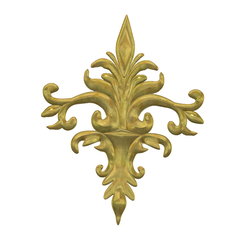 decor-04 v10-01.png STL file real 3D Relief For CNC building decor wall-mount for decoration "decor-04" 3d print・3D printer design to download