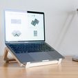 koppel_03.jpg Free STL file Koppel Laptop Stand・3D printing model to download