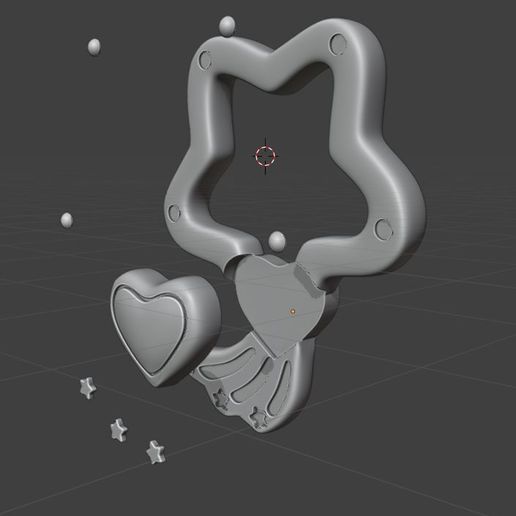 ⭐ Creamy Mami's magical Lumina Star・ STL File for 3D printing・Cults