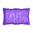 5026.stl elephant family cnc router art
