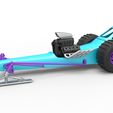 1.jpg Diecast Moteur avant dragster des neiges old school Echelle 1:25