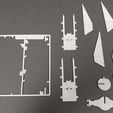 TieInterceptorInstructions_01.jpg Free STL file Tie Fighter Interceptor Kit Card・Object to download and to 3D print