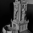 IMG_3640.jpg Free STL file Warhammer Fortress of Sacrifice Dice Tower・3D printer design to download