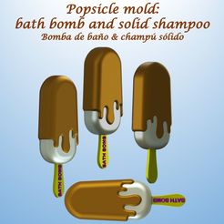 10.jpg Archivo STL POPSICLE MOLD: BATH BOMB, SOLID SHAMPOO・Diseño para descargar y imprimir en 3D