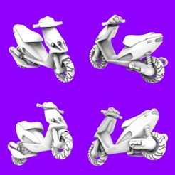 untitled.4.jpg Download STL file Scooter Malaguti Phantom f12 • 3D printable design, Castalia
