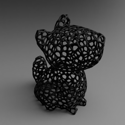e4096472-f571-4a53-a235-1e3d0eea4881.png Free STL file Voronoi Puppy Dog・3D print design to download