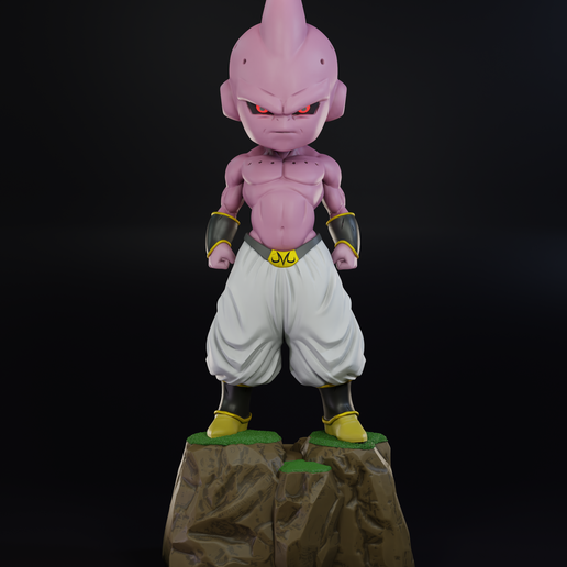 👾 Majin Boo chibi・ STL File for ・Cults