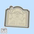 95-1.jpg Science and technology cookie cutters - #95 - biohazard sign (style 1)