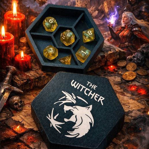 Dice Box 2in1 - The Witcher Cover