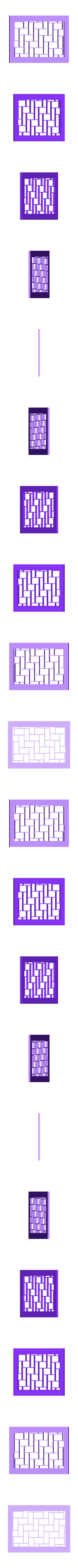 plaque 99x130,7 motif 2.stl fridge furniture