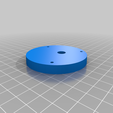 1x_rotating_central_part_cover.png Бесплатный STL файл Rotating cable holder・3D-печатная модель для загрузки
