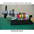 Rotation-Stand01.jpg Rotational Stand for Turboprop Engine Cutaway