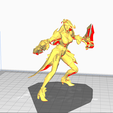 3.png Battle Queen Katarina 3D Model