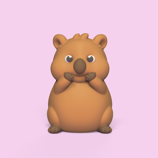 Little Quokka 3D model