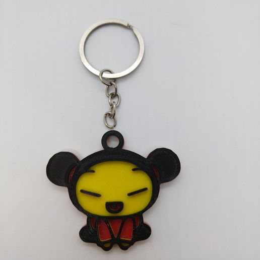 keychain pucca / keychain pucca 3D model