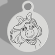 Miss-Piggy-Keyring-v2.png Брелок для ключей "Мисс Пигги