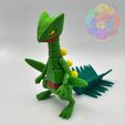 sceptile_1_wm2.jpg Sceptile - Flexi Articulated Pokémon (print in place, no supports)