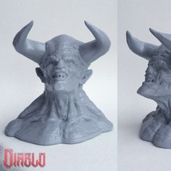 Z1.jpg Free STL file DIABLO - Straight from Hell!・3D print design to download