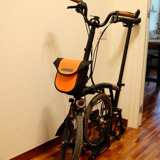 🛞 Ortlieb ultimate bag Brompton adapter・ 3MF File for 3D