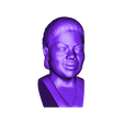 Oprah_standard.stl Oprah Winfrey bust ready for full color 3D printing