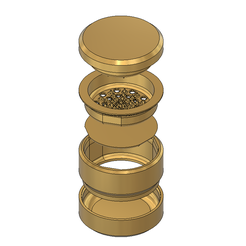 Screenshot-2023-09-19-172840.png STL file BEST HERB GRINDER, ULTIMATE GRINDING・3D printing model to download