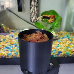 Fichier STL Grille anti chat pour globe bocal aquarium rond poisson rouge  🌳・Design pour imprimante 3D à télécharger・Cults