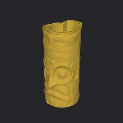 Captura-de-Pantalla-2023-09-17-a-las-13.25.46.jpg STL file CLIPPER LIGHTER CASE HALLOWEEN PRINT IN PLACE WITHOUT HOLDERS EASY PRINT GRINDERKING・3D print design to download