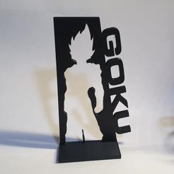 20190322_173706.jpg Free STL file Goku decoration・3D print design to download