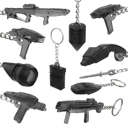 ST_Keychain_Collection_1_2000x2000.jpg StarTrek Keychains Bundle part 1 - 11 Modèles imprimables - STL - Usage personnel