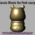 maceta-winnie-the-pooh-cuerpo-5.jpg Pot Winnie the Pooh Body