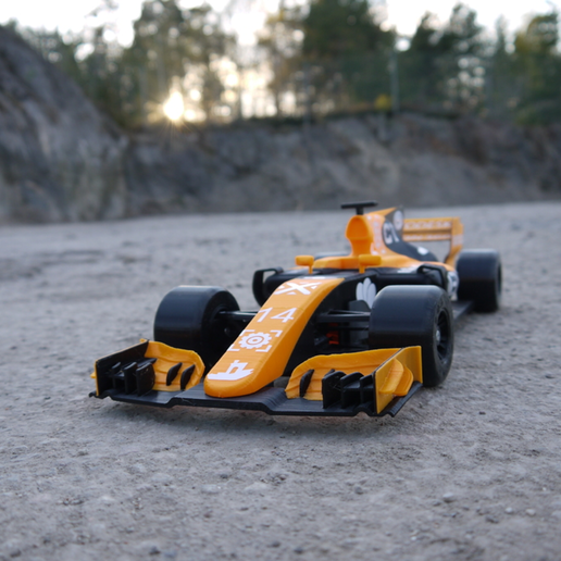🎨 OpenRC F1 Dual Color McLaren Edition・Free STL File for ・Cults