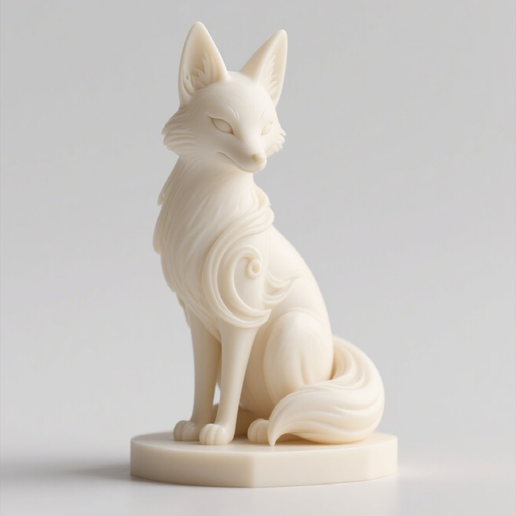 1747 Fox Spirit in Pu Song Ling Style, magic, fox, kung fu, shapeshifter, martial arts, fantasy, Pu Song Ling, warrior, mystic, legend, monster, fair, witch, werewolf, horror, beast, snake, troll, skeleton dance 3D model