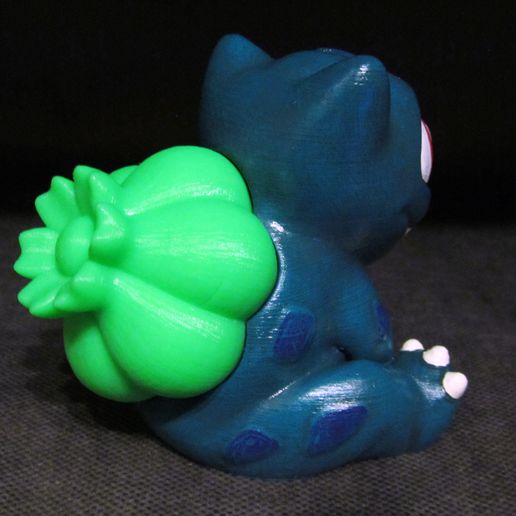 we Sn STL file Bulbasaur (Easy print no support)・Model to download and 3D print, Alsamen