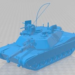 M1A2-Abrams-1.jpg 3D file M1A2 Abrams Printable Tank・3D print design to download