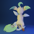 Back.png GLACEON AND LEAFEON - POKEMON SCULPT