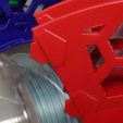 Spool-Divider-printed-parts-close-view-1.jpg Efficient Filament spool divider plate system