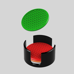 0a1c5a79-f155-4929-977a-b04fde678fc1.png Archivo 3D gratis Posavasos y portavasos hexagonales básicos・Modelo de impresión 3D para descargar