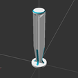 SyringePlungerV2.4_01.png OpenSCAD syringe plunger