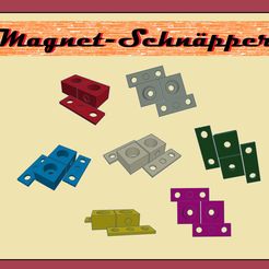 1.jpg Fichier STL gratuit Remplacement du loquet magnétique・Plan pour impression 3D à télécharger, cc307peugeot