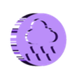 cloud07.stl Stamp - Weather