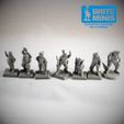 Pirates_printed.jpg Pirates! Easy to print, supportless - for FDM and resin